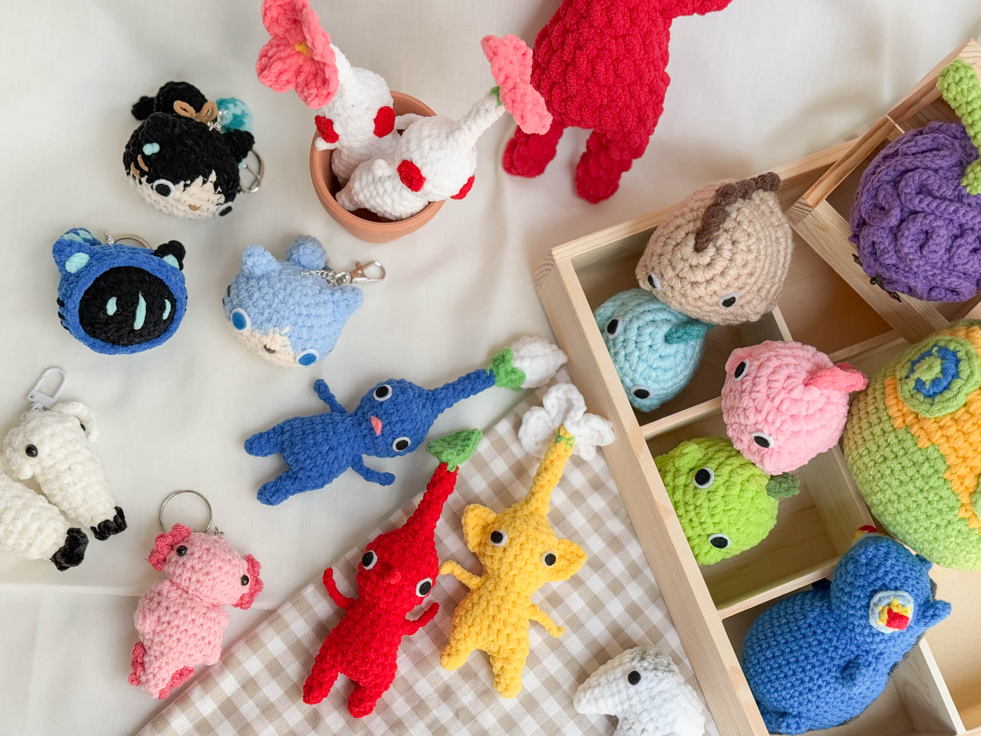 crochet plushies
