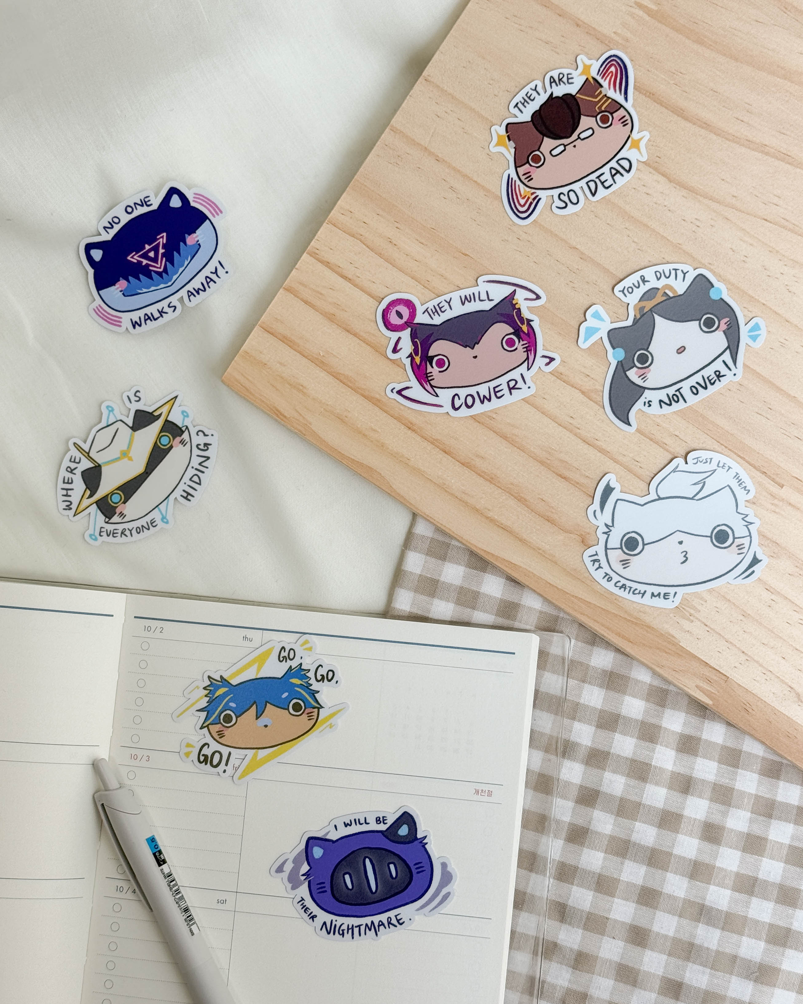 VALOCATS Stickers