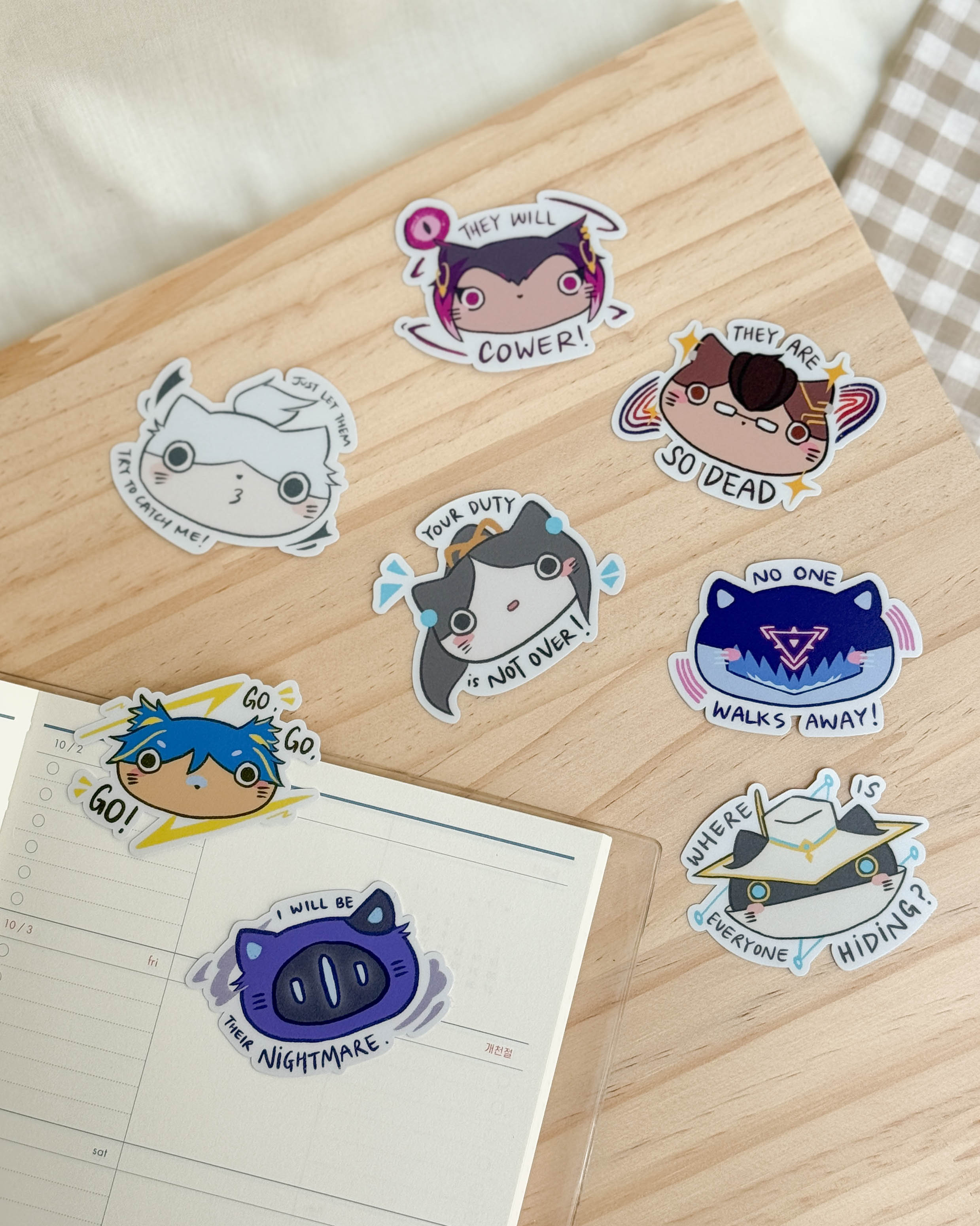 VALOCATS Stickers