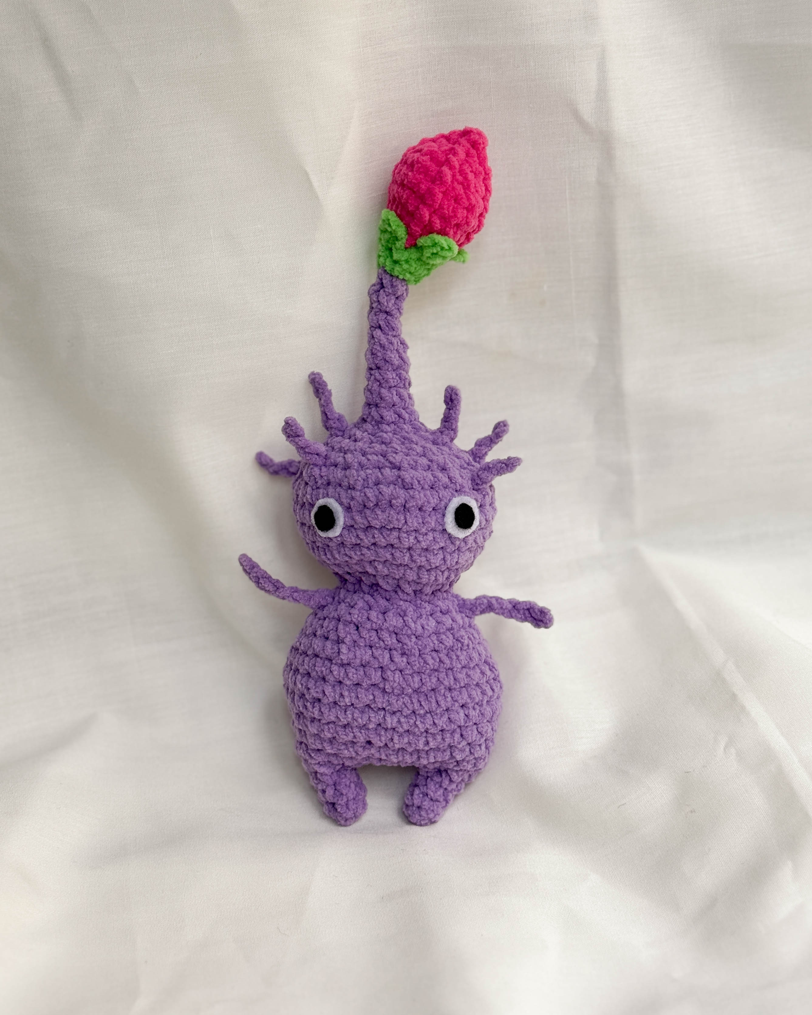Purple Pikmin Crochet Plush