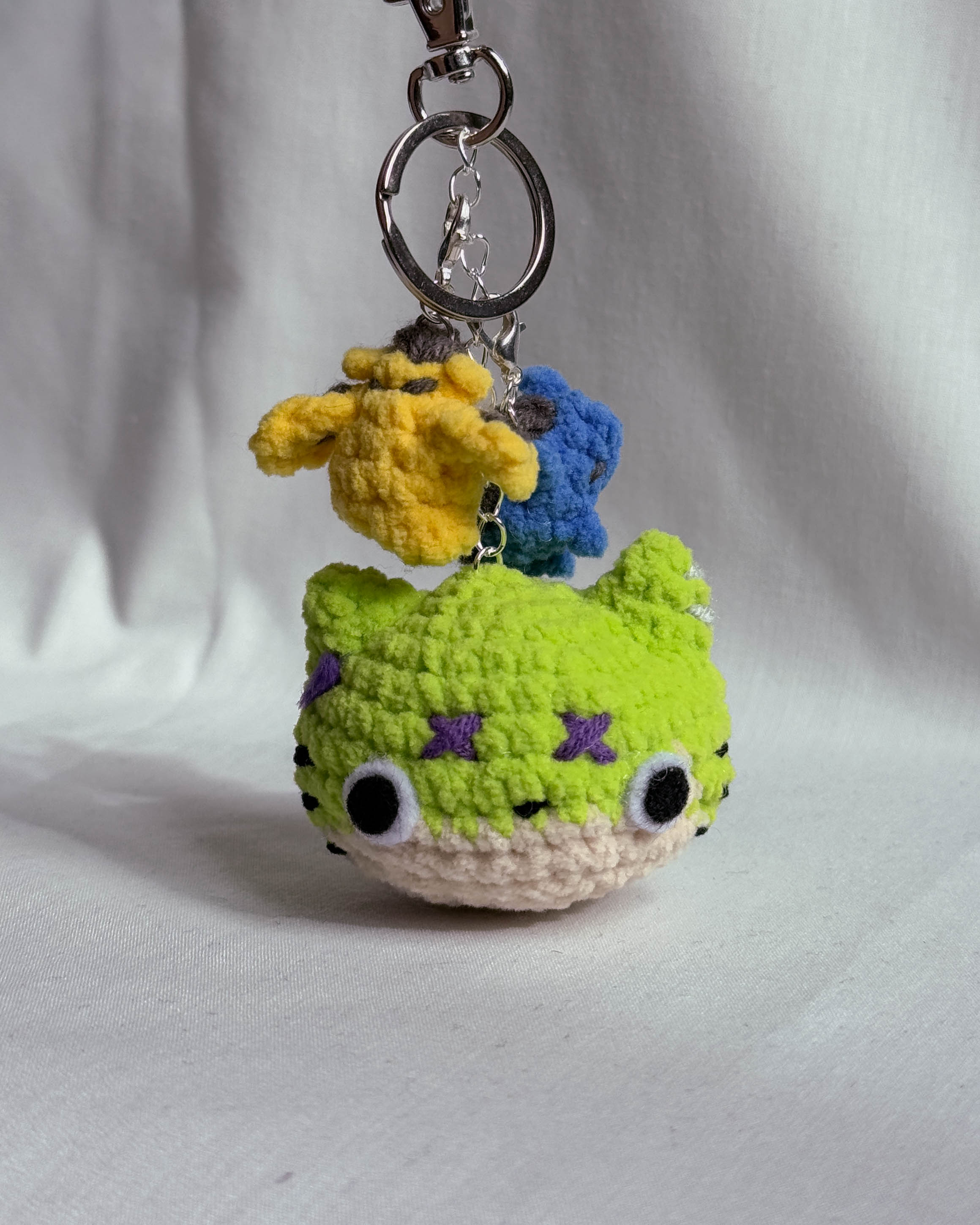 VALOCAT Gekko Crochet Plush Keychain