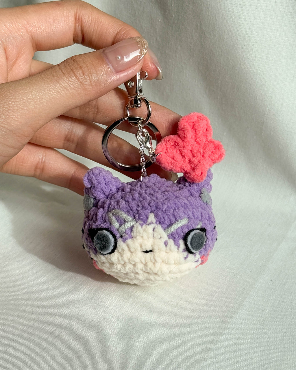 VALOCAT Agent Crochet Plush Keychain