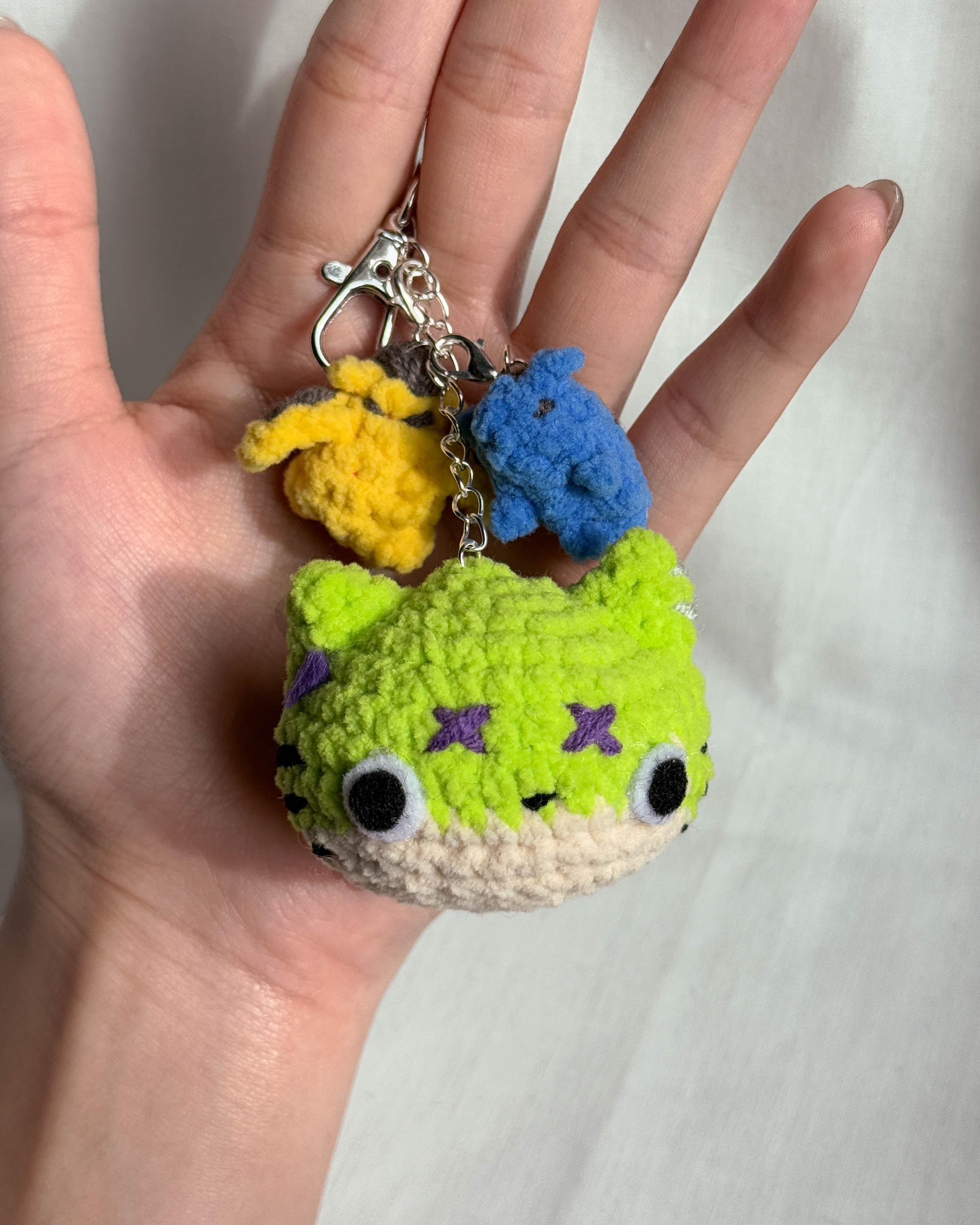 VALOCAT Gekko Crochet Plush Keychain