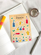 Sketchy Pikmin Washi Stickers
