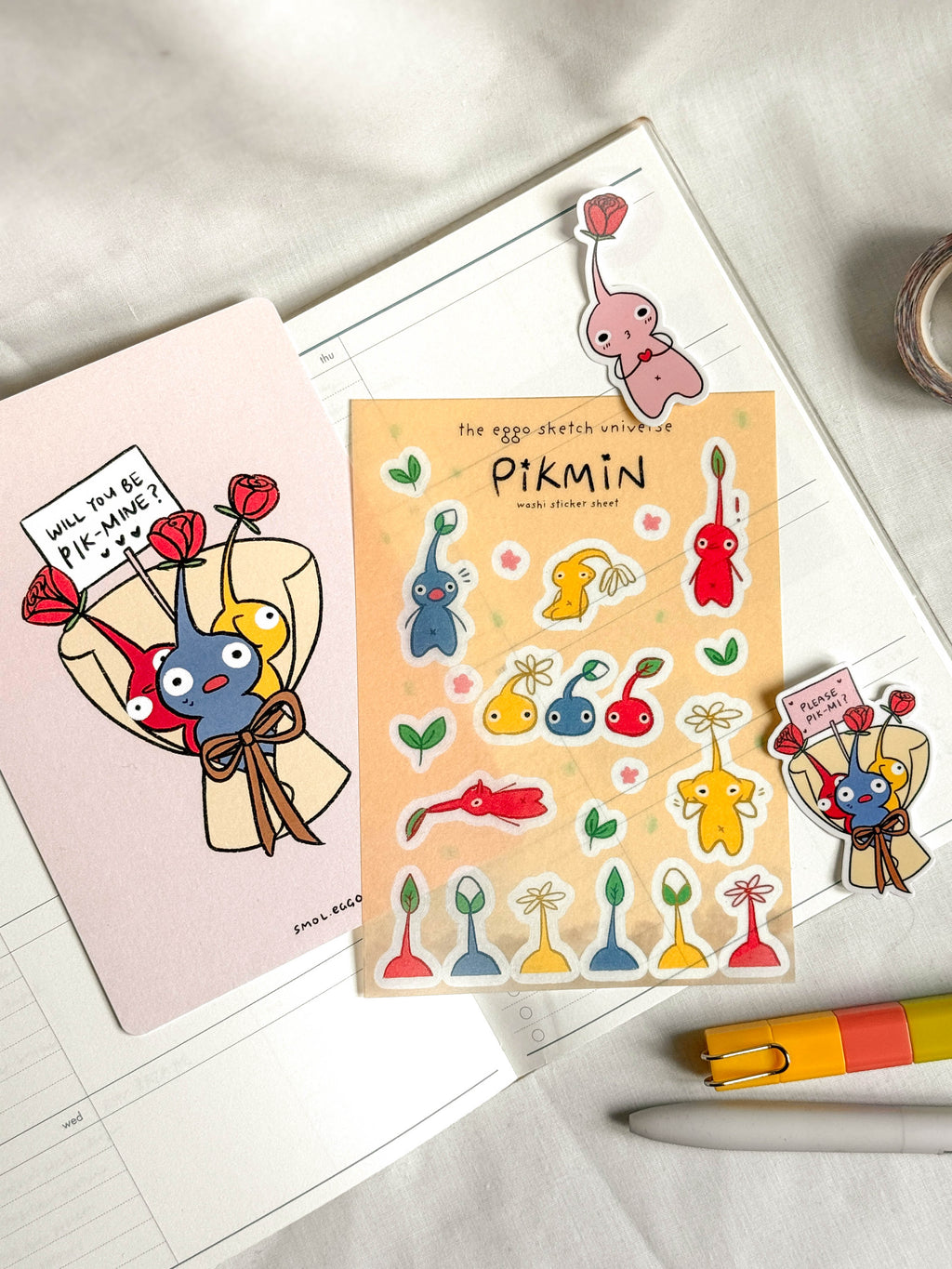 Will You Be Pik-Mine? Valentine's Print