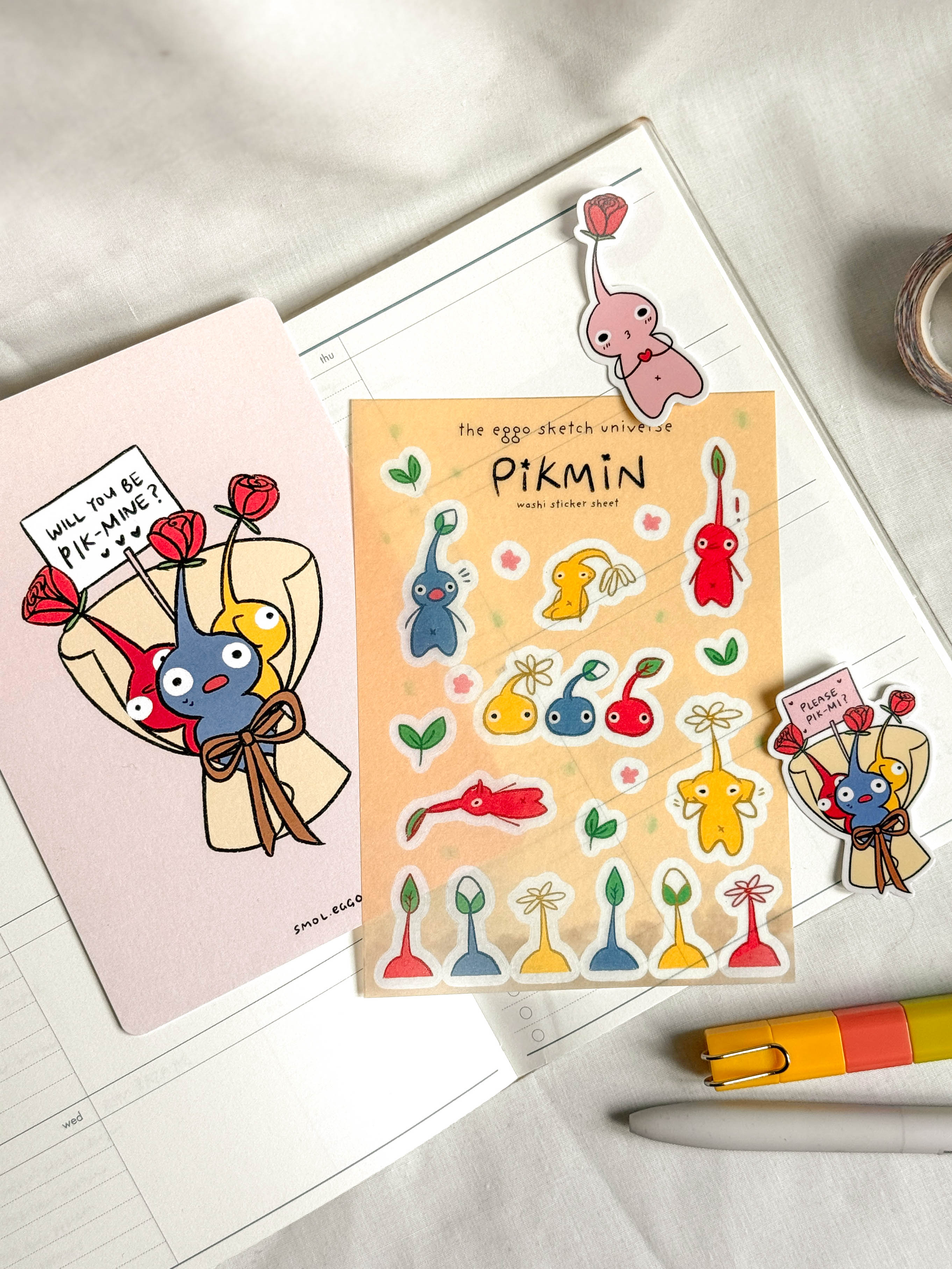 Will You Be Pik-Mine? Valentine's Print