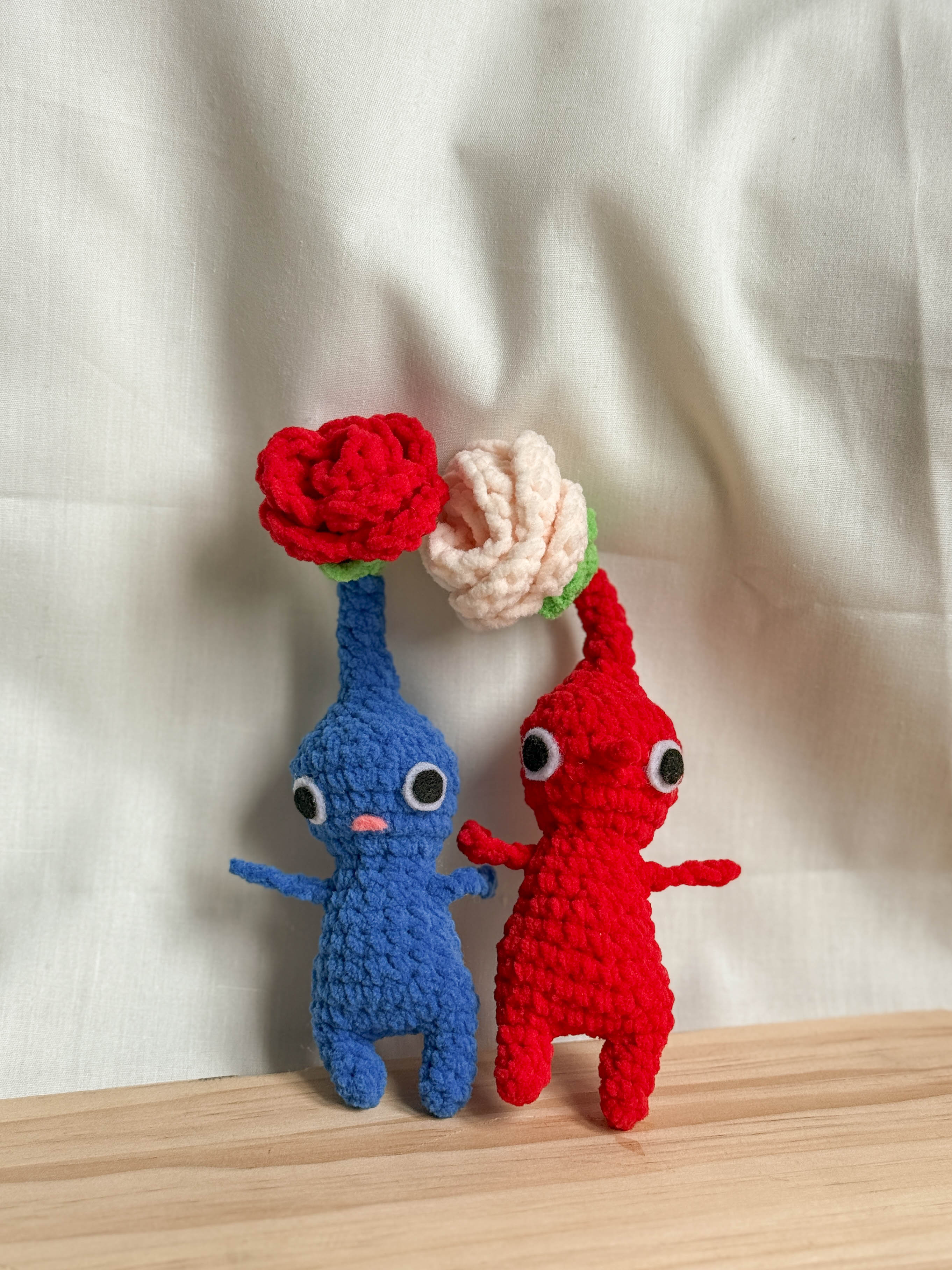 Rose Pikmin Crochet Plush