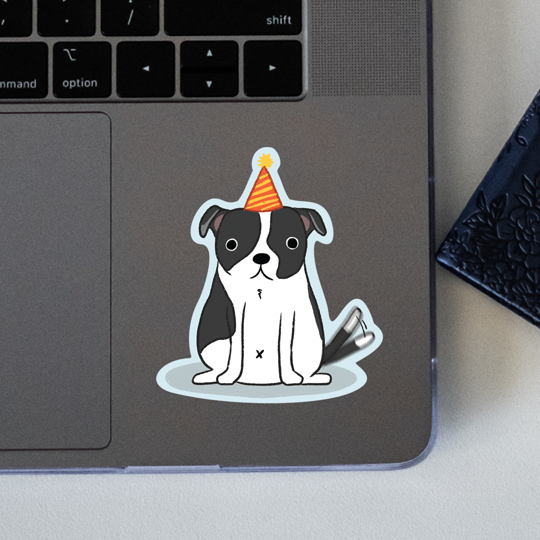 Bruce Boi Vinyl Sticker